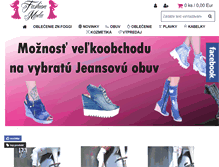 Tablet Screenshot of fashionmoda.eu